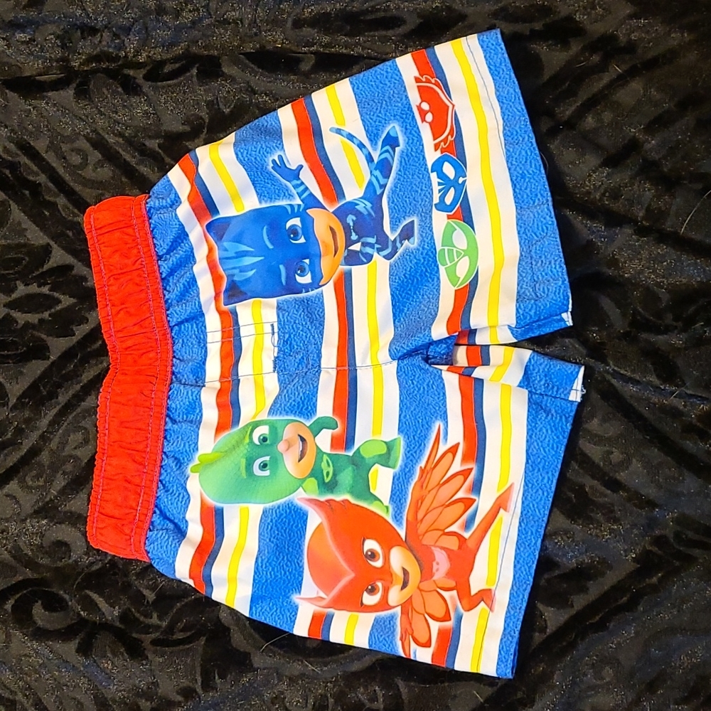 3T PJ Masks swim trunks